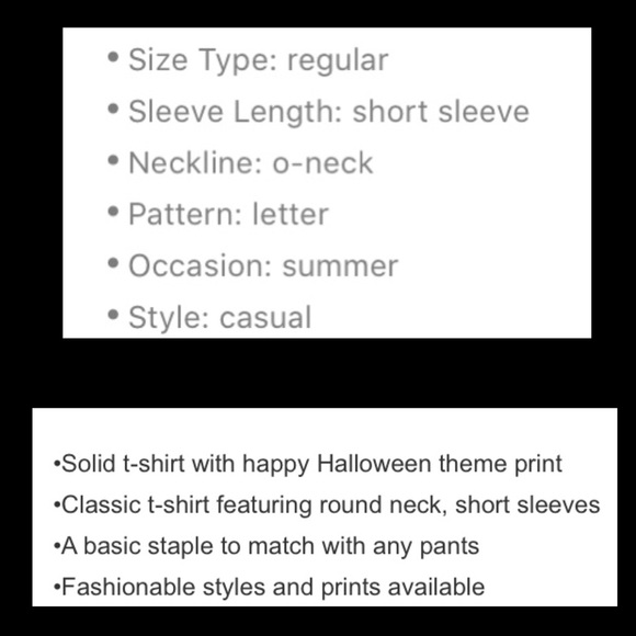 🎃HP🍷1 left•size large•HAPPY Hallo-WINE Black Tee - Picture 5 of 7